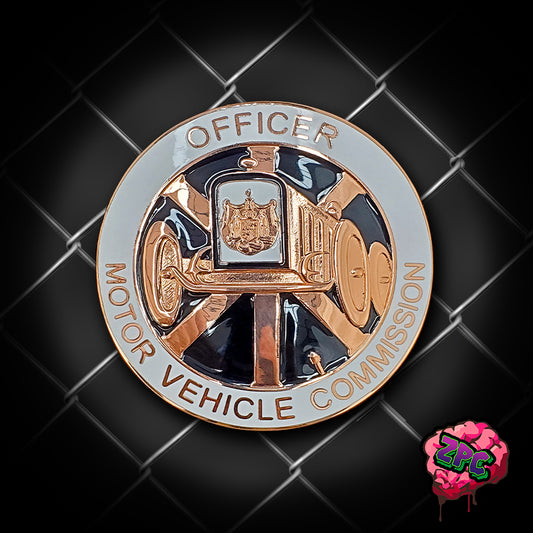MSP-Pre-Maryland State Police M.V.C. Officer Badge - Motor Vehicle Commission
