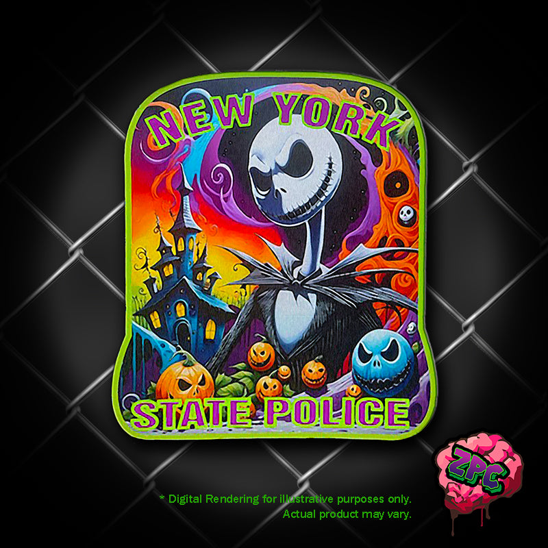 NYSP- Halloween 2024- NYSP Holiday Patch- "Pumpkin King"