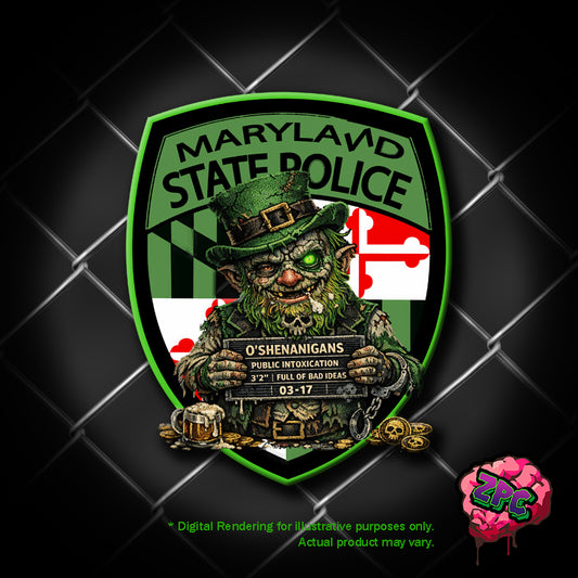 MSP St. Patrick's Day 2026 Patch- "Full O' Bad Ideas"