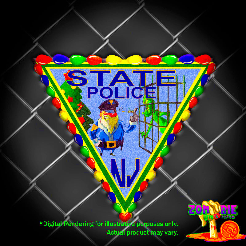 NJSP - NEw Jersey State Police - Christmas-Holiday Patch- "Fa La La La Lockup"