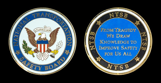 NTSB- National Transportation Safety Board- NTSB - Challenge Coin