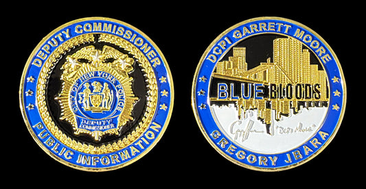 NYPD :" BLUE BLOODS " Deputy Commissioner Coin - New York Police Department