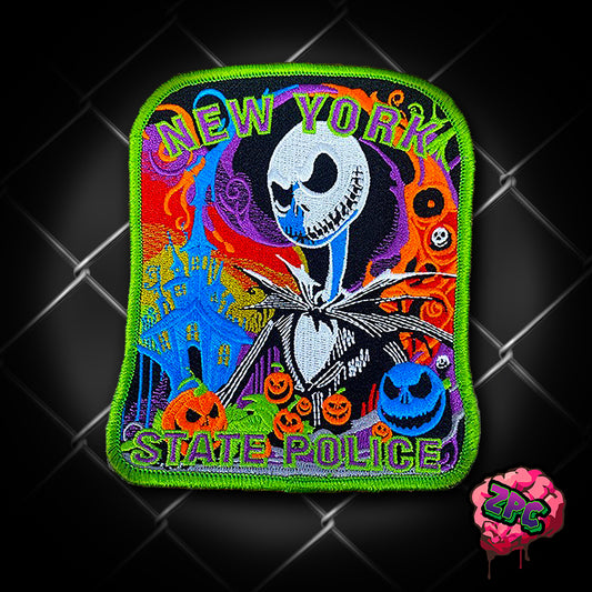 NYSP- Halloween 2024- NYSP Holiday Patch- "Pumpkin King"