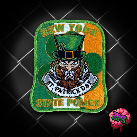 NYSP- New York State Police - St. Patrick's Day 2025 - "Leering Leprechaun"