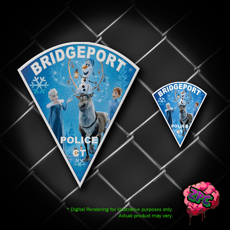 BPD- Bridgeport Police Department CT. 2024 Christmas Patches Collection