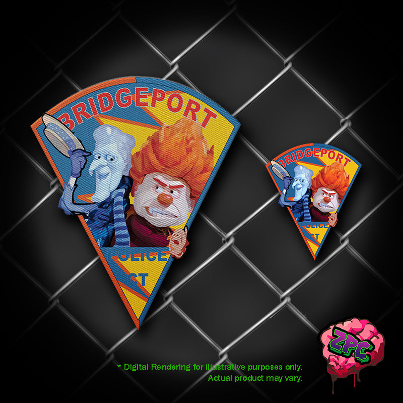 BPD- Bridgeport Police Department CT. 2024 Christmas Patches Collection