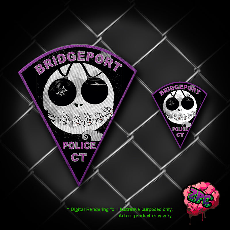 BPD- Bridgeport Police Department CT. 2024 Christmas Patches Collection