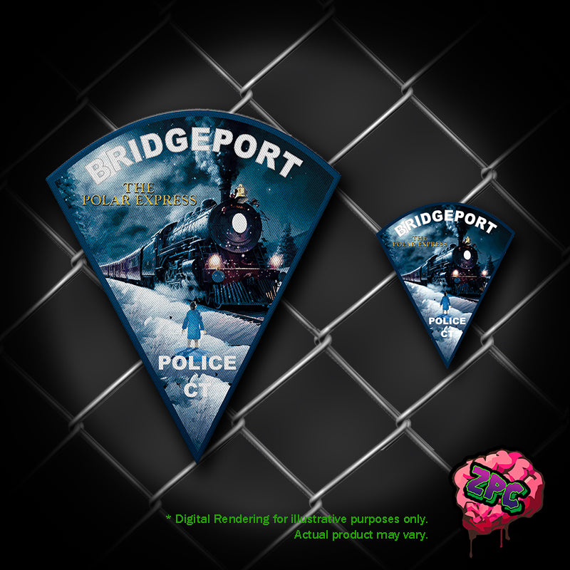 BPD- Bridgeport Police Department CT. 2024 Christmas Patches Collection