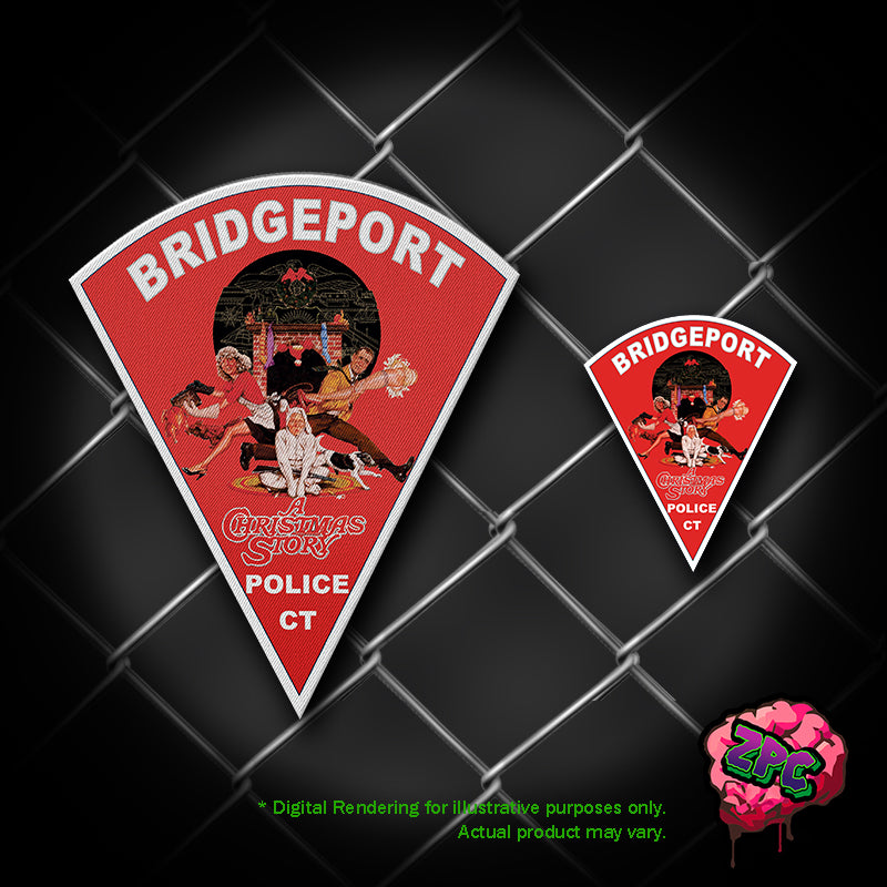 BPD- Bridgeport Police Department CT. 2024 Christmas Patches Collection