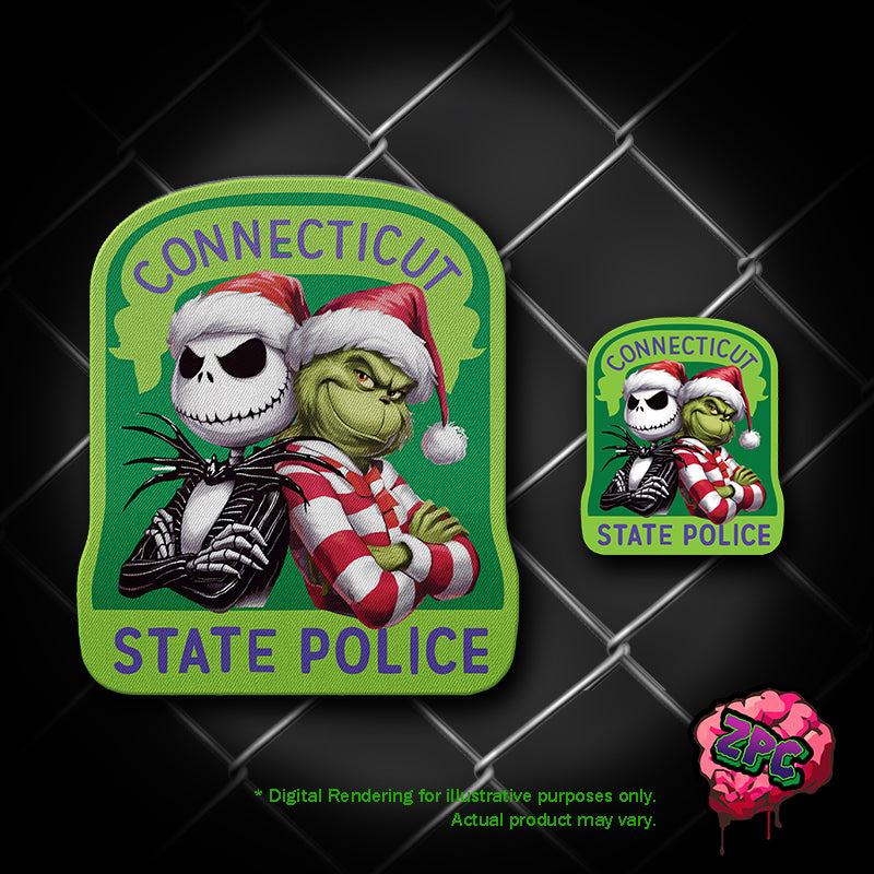 CSP- Connecticut State Police 2024 Christmas Villains