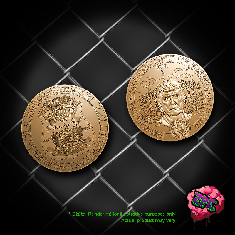 MSP- MARYLAND STATE POLICE 2025 Inauguration Coin