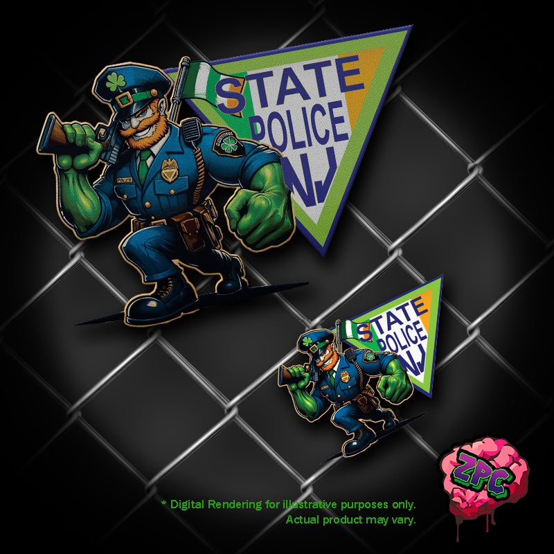 NJSP- New Jersey State Police - St. Patrick's Day 2025 - "Green n' Mean"