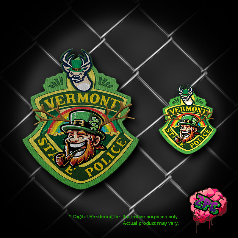 VSP- Vermont State Police - St. Patrick's Day 2025 - "Born Lucky"