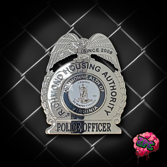 RPD: Richmond Housing Authority Police Officer Badge - Richmond VA Police Department