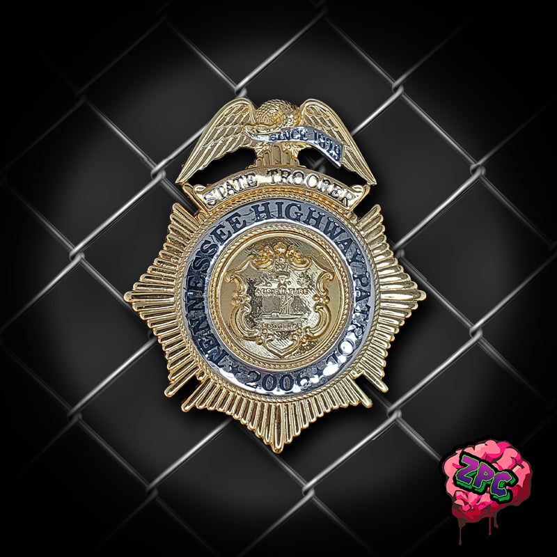 THP- Tennessee Highway Patrol Trooper Badge - Tennessee Highway Patrol - THP