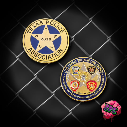 TX- TXDPS - 111th Annual L.E.O. Training Conference Coin - Texas Police Association