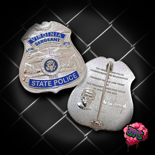 VSP- Virginia State Police 2025 Inauguration Commemorative Badge