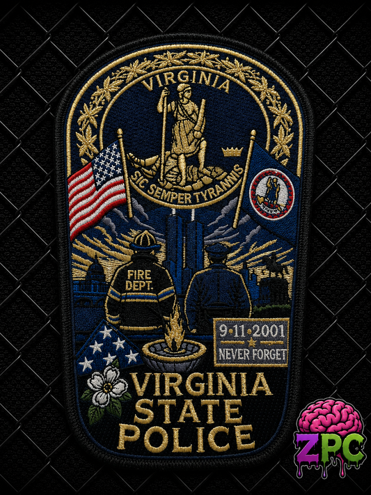 VSP Virginia State Police 9/11 25th Anniversary Memorial