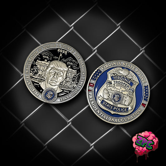 VSP- VIRGINIA STATE POLICE 2025 Inauguration Coin