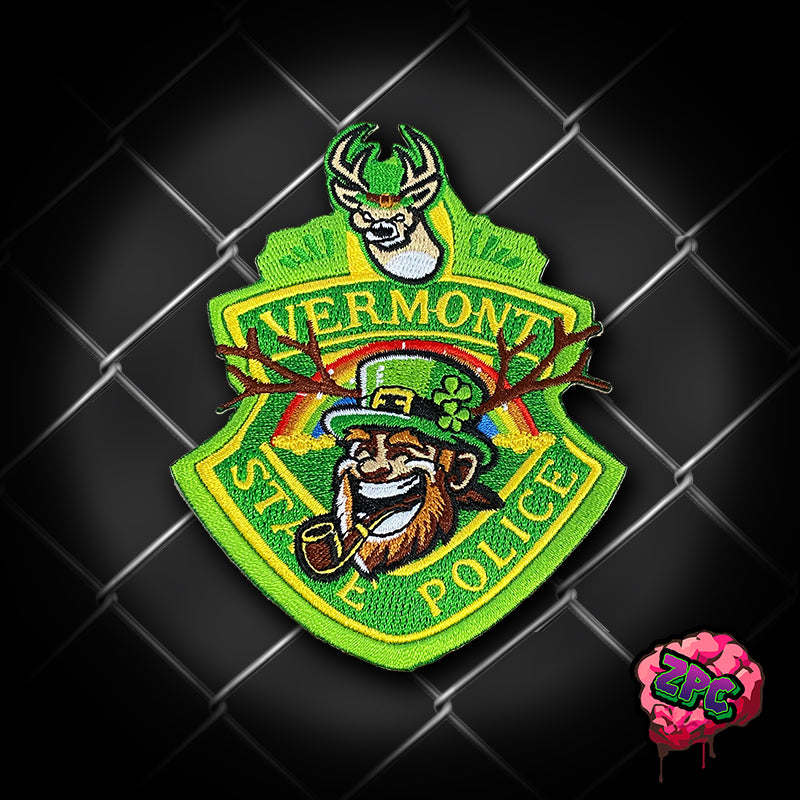 Vsp Patch VSP- Vermont State Police - St. Patrick's Day 2025 -