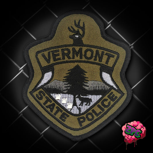 VSP- Vermont State Police Subdued Duty Patch