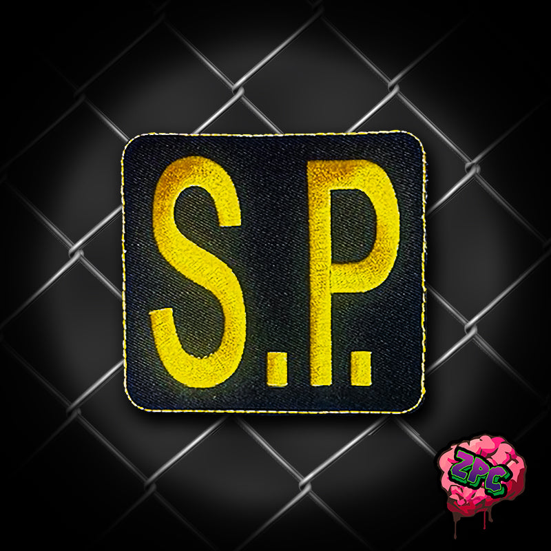 CSP-Connecticut State Police-Vintage Initials Patch