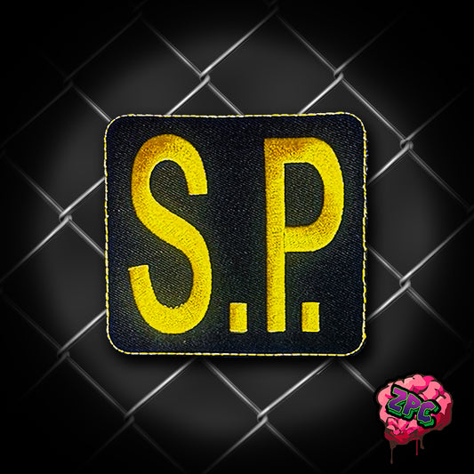 CSP-Connecticut State Police-Vintage Initials Patch