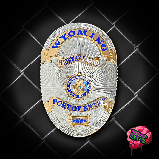 WHP- Wyoming Highway Patrol Port of Entry Badge - Wyoming Highway Patrol