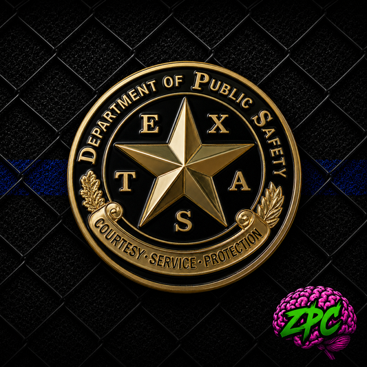 TX - Texas Highway Patrol -C.I.D. Criminal Investigations Division Challenge Coin