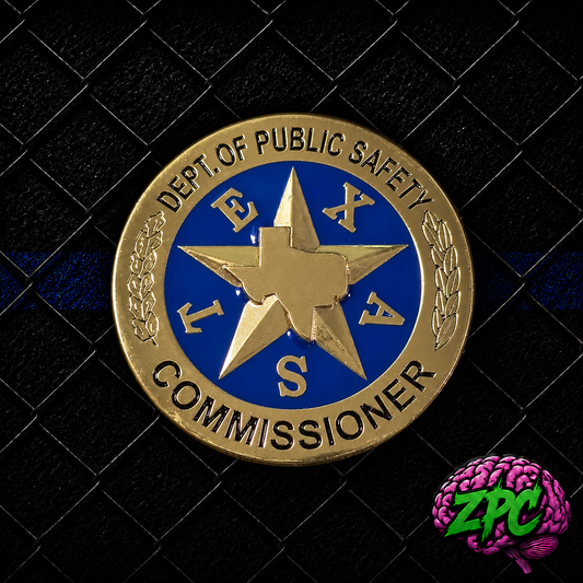 TX- Texas Highway Patrol - DPS Commissioner Steven H. Stodghill Challenge Coin