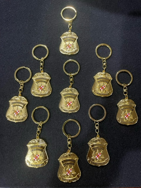 MSP - MARYLAND STATE POLICE KEYCHAIN - RANK OF COLONEL - Maryland State Police