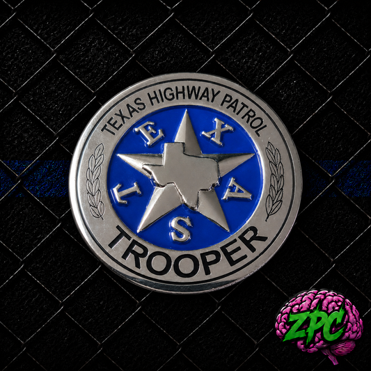 TX - Texas Highway Patrol DPS Trooper Challenge Coin