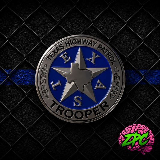 Texas Highway Patrol DPS Trooper Challenge coin